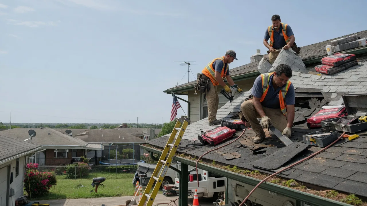 Roof Repair in Twin Oaks, OK near me